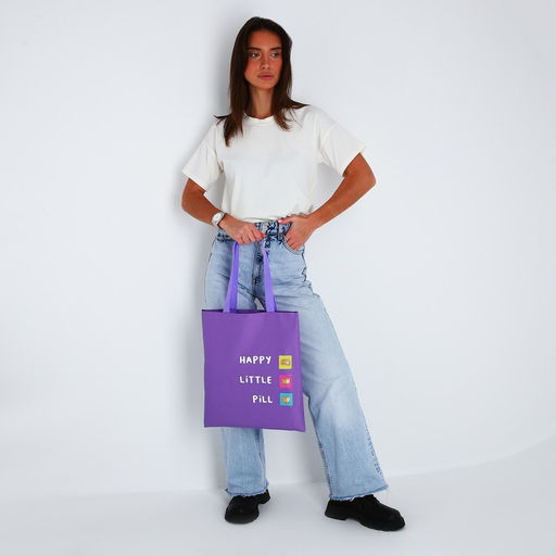 Сумка с голографической нашивкой H L P - Nazamok фото 2