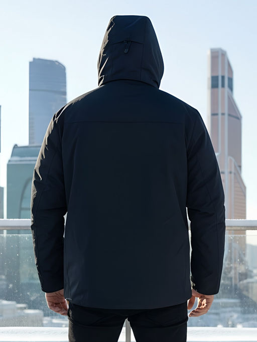 Горнолыжная куртка мужская зимняя темно-синего цвета 2412TS - Mtforce фото 3