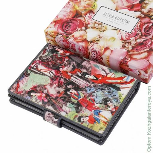 Женская кожаная обложка для паспорта и автодокументов Sergio Valentini СВ 8138-342  фото 5