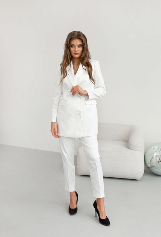 Жакет AURA 1048-170 белый  фото 3