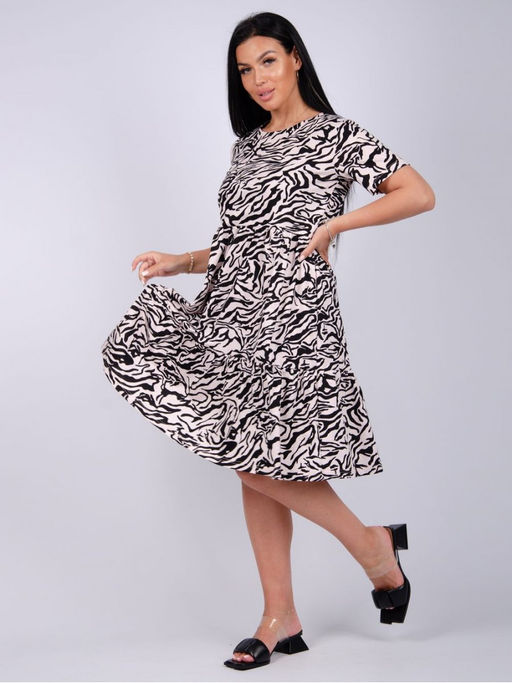 Платье Касадея, трикотаж - Малина фото 31