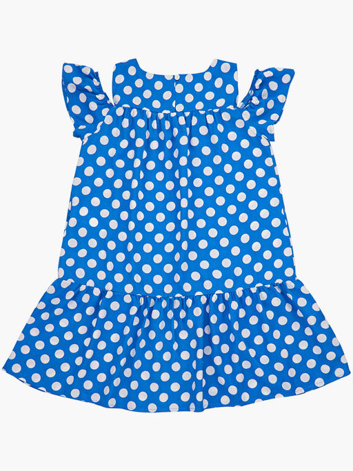 Платье в горох 22-7180 голубой горох - Mini maxi фото 4