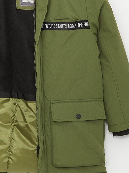 Kap??onlu Erkek ?ocuk Kaban - Waikiki фото 3