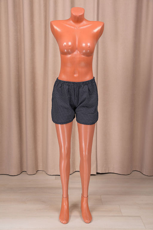 Пижама с шортами, принт, оранжевый (279-14) - Плиона фото 3