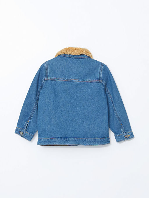 K?rkl? Erkek Bebek Jean Ceket - Waikiki фото 3