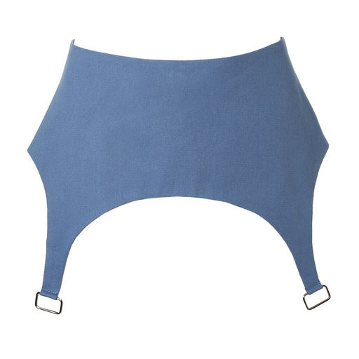 Юбка баска женская джинсовая MIST: Denim, размер 46, синяя