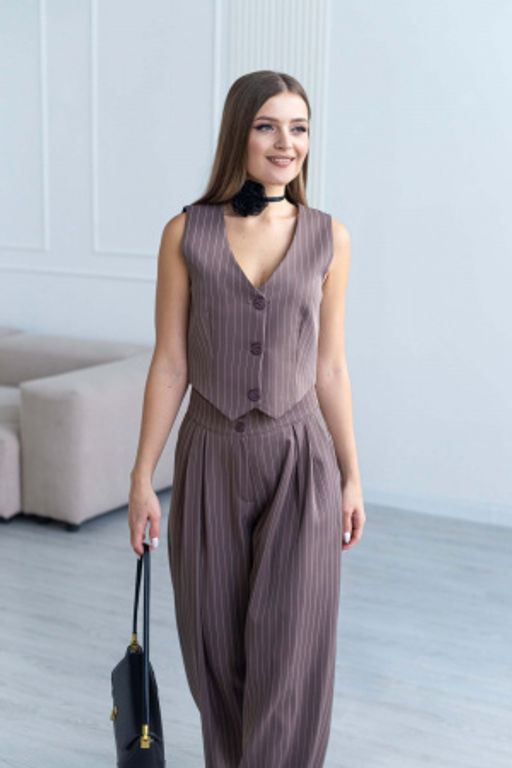 Костюм Велор (шоколадный) - Nadi bordo фото 8