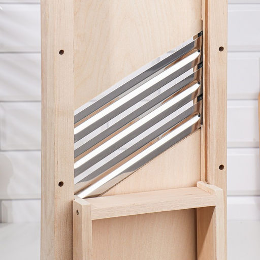 Шинковка для капусты с коробом, 57×22×4 см, дерево