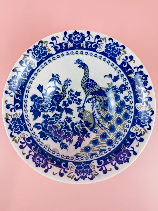 Цена за 2 шт. Салатник Lavenir "Павлин" 590 мл, 18 см, 7" сгк7-1370 гладкий край фарфор 104165