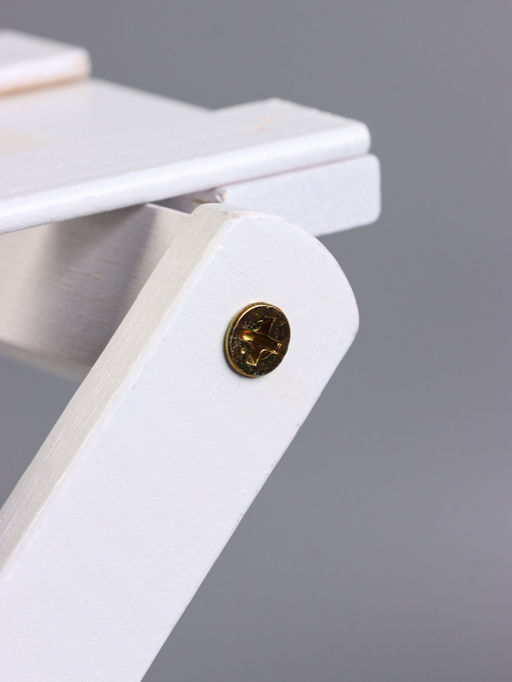 Подставка для цветов Greengo, 3 полки, 50×25×46 см, напольная, бамбук, белая