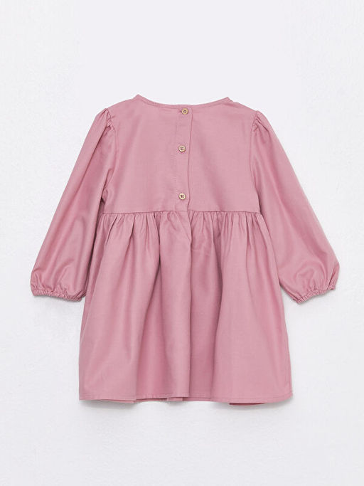 Bisiklet Yaka Uzun Kollu K?z Bebek Elbise ve S?veter 2li Tak?m - Waikiki фото 3