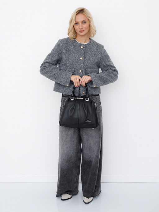 Сумка 9687Y black Polina&Eiterou