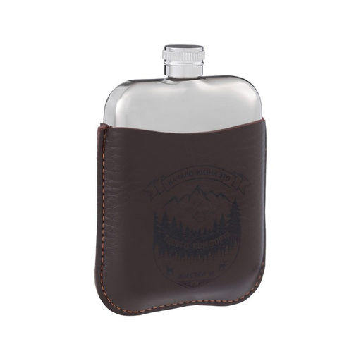 Фляжка Начало жизни, нержавеющая сталь, 180 мл, 6 oz