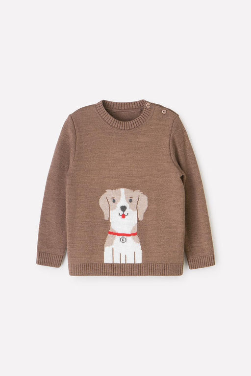 Crockid _ КВ 30121/ш/темно-бежевый джемпер д/мал яс