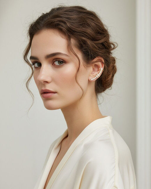 Серьги - кафф