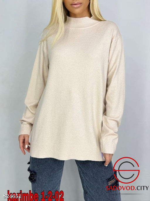 Водолазка женская однотонная