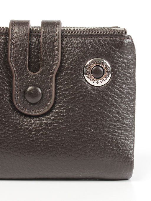 LACCOMA кошелек LA-2088-темно-коричневый натуральная кожа