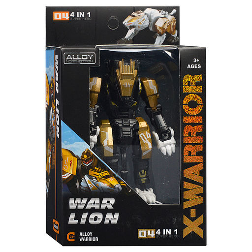 Робот "X-warrior" трансформирующийся, в коробке