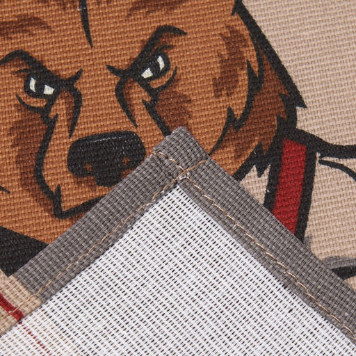 Кухонное полотенце Доляна. Настоящий защитник, 35?60 см, 100% хлопок, рогожка 160 г/м?