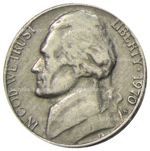 5 центов 1970 года S США