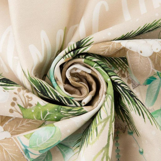 Скатерть Этель Beautiful Сhristmas 149х110см с ГМВО, 100%хл, 190г/м2  фото 9