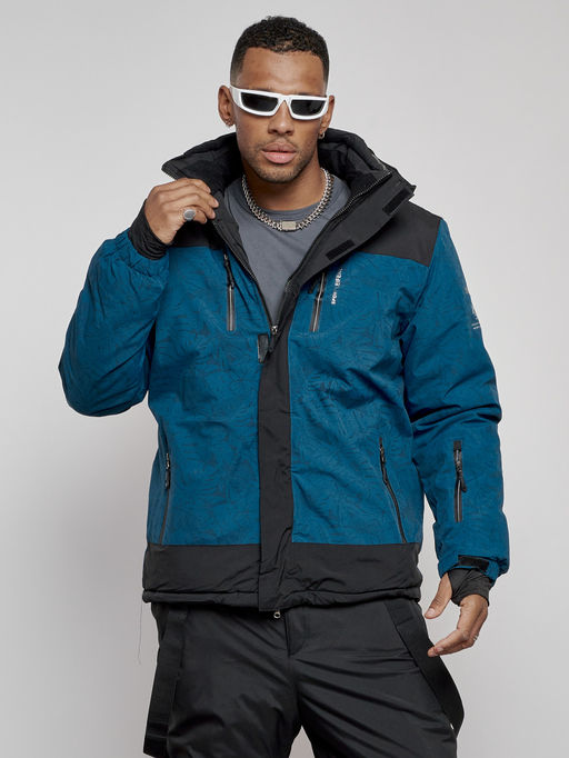 Горнолыжный костюм мужской зимний синего цвета 6321S - Leifensh фото 6