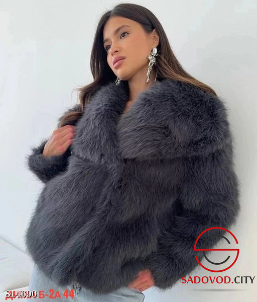 Шуба женская из искусственного меха - Bruno фото 2