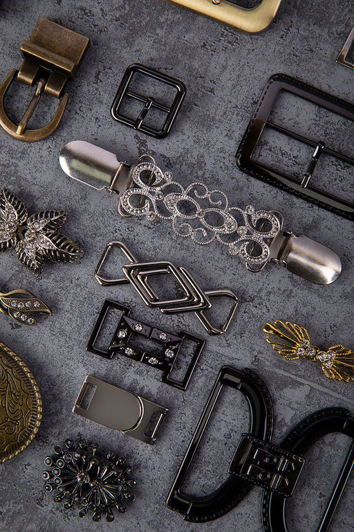 Пряжка GB 1626 Зажим для кардигана BLITZ 130 x 25 мм 1 шт. №24 под бронзу