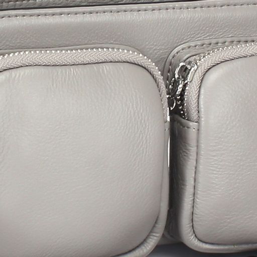 Сумка женская натуральная кожа GU 2033-2573, 1отд, плечевой ремень, св, серый SALE SALE 239452 - Adelia фото 9