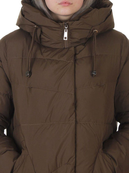 8806 DARK SWAMP Пальто зимнее женское (150 гр. холлофайбер)