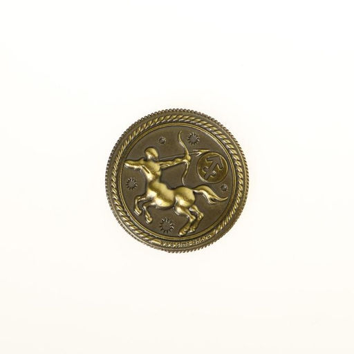 Цена за 2 шт. Монета сувенир знак зодиака «Стрелец», d=2.5 см