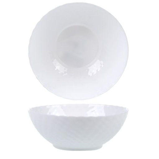 Набор суповых тарелок 6 штук 600 мл 150 мм белый фактурный /WVW60Q WHITE - Галеонтрейд фото 5