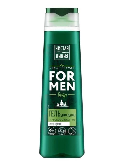 ЧИСТ.ЛИНИЯ д/душа гель 400мл Глубокое очищение