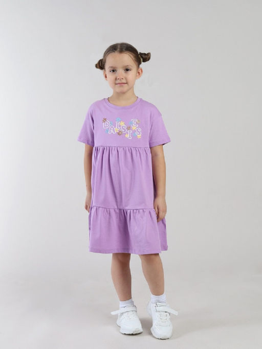 CRB wear / CSKG 64019-45-432 Платье для девочки,сиреневый/Ex.Cherubino
