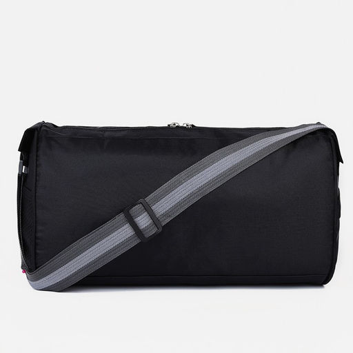 Сумка спортивная на молнии, длинный ремень, цвет чёрный/триколор - Simaland фото 3