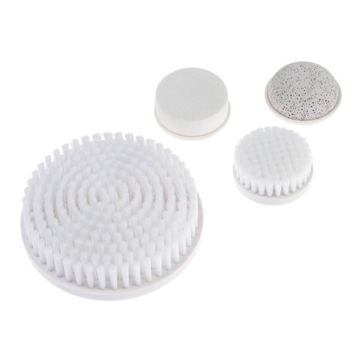 Прибор для ухода за лицом SR-03A, влагостойкий, чистка и пилинг, от батареек 4хАА, белый