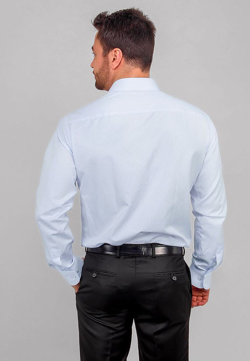 Сорочка мужская длинный рукав GREG 211/199/301/Z  фото 6