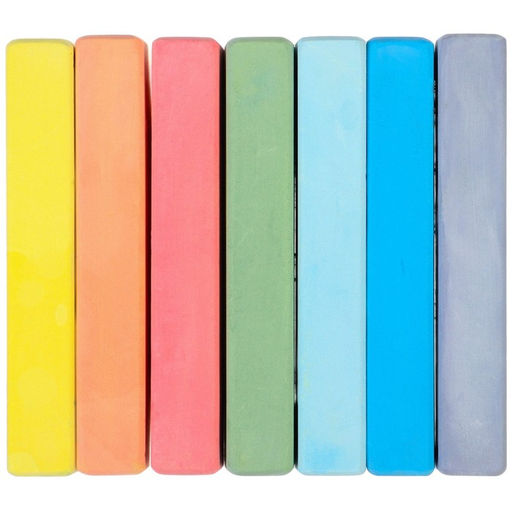 Цена за 2 шт. Мелки цветные школьные 7 шт., «Человек-паук»