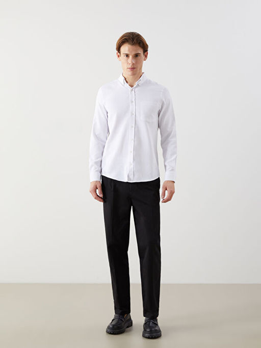 Regular Fit Uzun Kollu Arm?rl? Erkek G?mlek