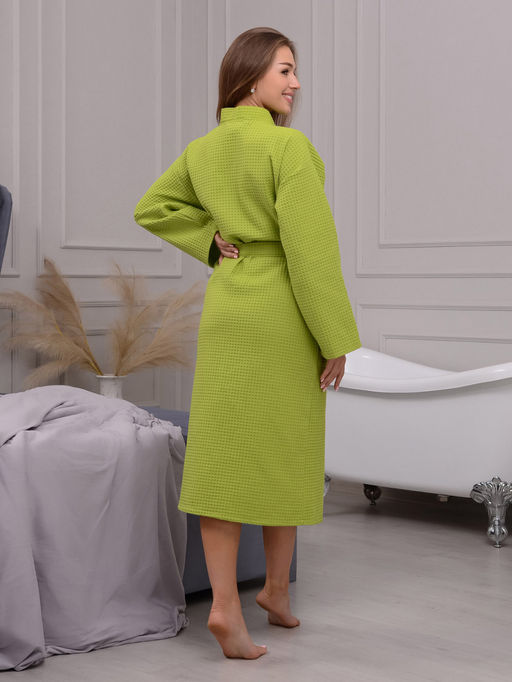 ХАЛАТ УДЛИНЕННЫЙ КИМОНО ВДК-ФИС-335 - Ашматекс фото 3