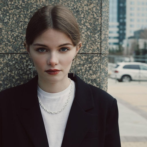 Серьги металл Крестики дуэт, цвет серебро - Queen fair фото 2