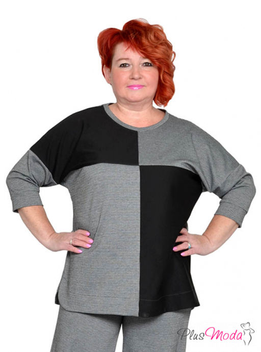Туника Модель №1833 размеры 44-84 - Plusmoda фото 8