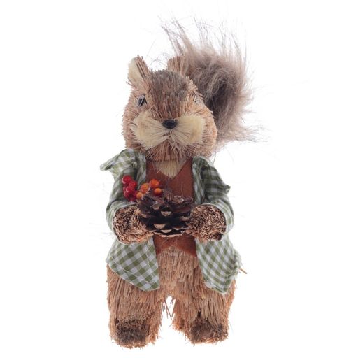 Фигурка декоративная "Белка", L9 W14 H19 см