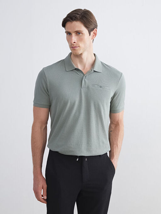 Polo Yaka Pike Erkek Ti??rt