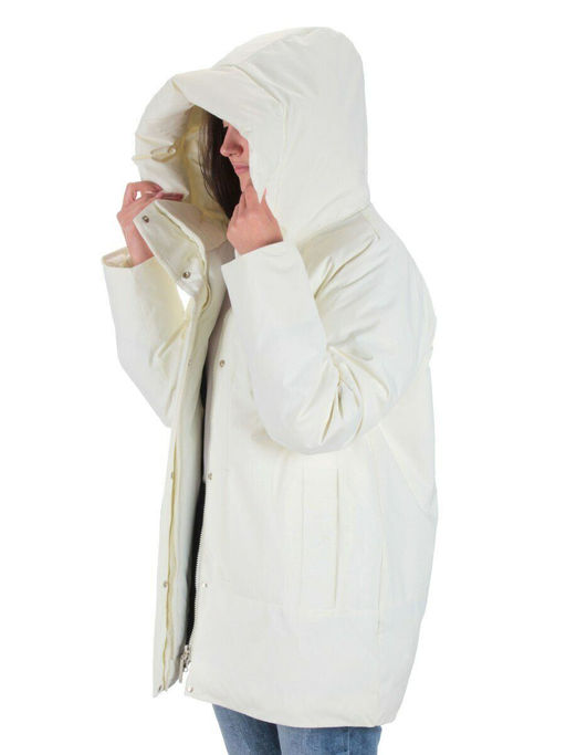22362 WHITE Куртка зимняя женская (200 гр. холлофайбера) - Fashion фото 10
