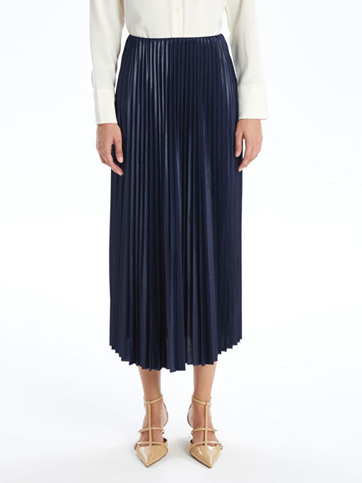 Dar Fit Kad?n Pileli Etek