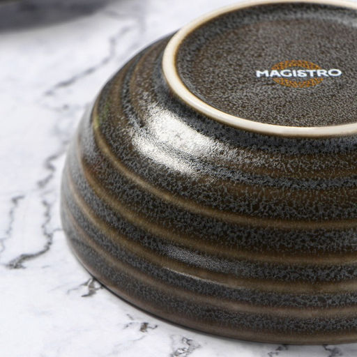 Миска фарфоровая Magistro Urban, 260 мл, d=12 см, цвет серый  фото 13