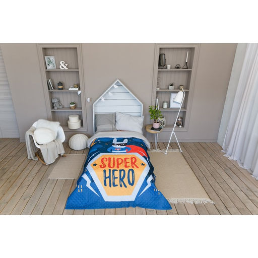 Покрывало детское Этель 1,5 сп Super hero, 145х210 см, микрофибра  фото 7