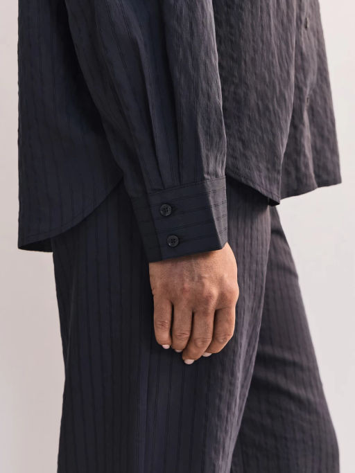 Блуза оверсайз из вискозы с длинным рукавом ZR2605012013-39 / Zarina  фото 8