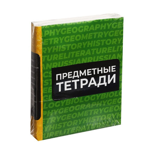 Комплект предметных тетрадей 36 листов MonoTone, 10 предметов, со справочным материалом, обложка мелованная бумага, блок №2 (серые листы) - Calligrata фото 13